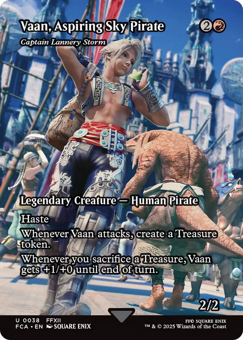 Vaan, Aspiring Sky Pirate - Captain Lannery Storm (Showcase) (FCA-038) - uncommon