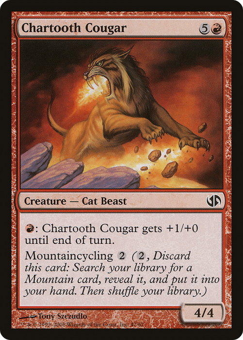Chartooth Cougar (DD2-047) - common