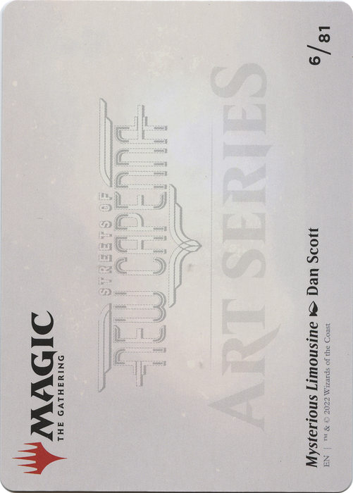 Mysterious Limousine // Mysterious Limousine (ASNC-006) - common (Borderless) - Foil