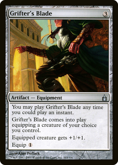 Grifter's Blade (RAV-263) - uncommon - Foil