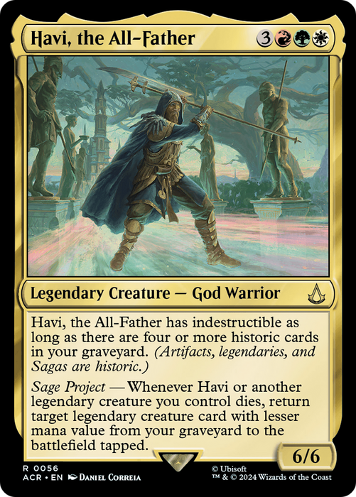 Havi, the All-Father (ACR-056) - rare - Foil