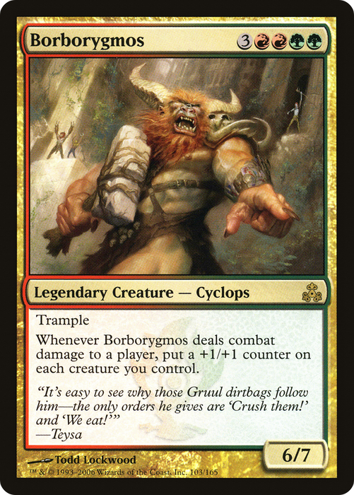 Borborygmos (GPT-103) - rare - Foil