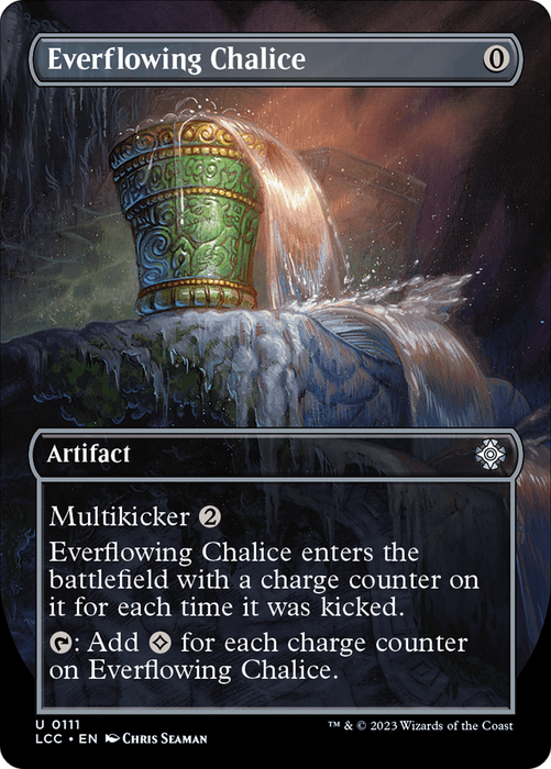 Everflowing Chalice (LCC-111) - uncommon (Borderless)