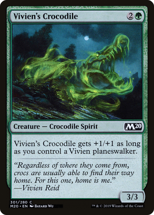 Vivien's Crocodile (M20-301) - common
