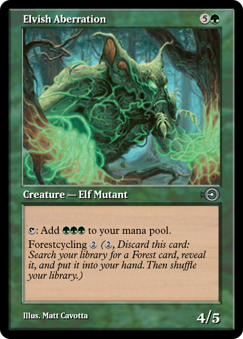 Elvish Aberration (PRM-36266) - uncommon - Foil