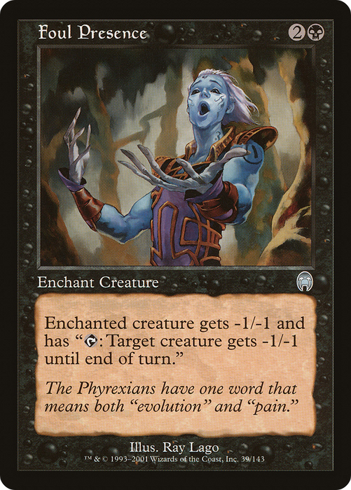 Foul Presence (APC-039) - uncommon - Foil
