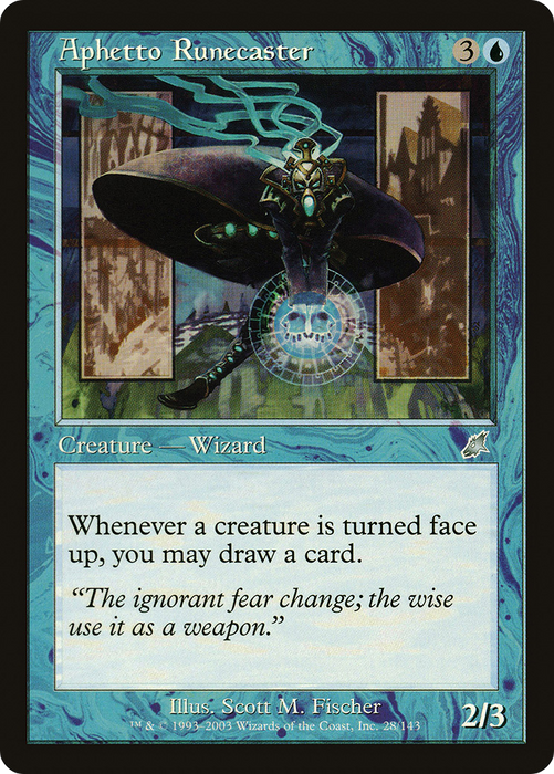 Aphetto Runecaster (SCG-028) - uncommon - Foil