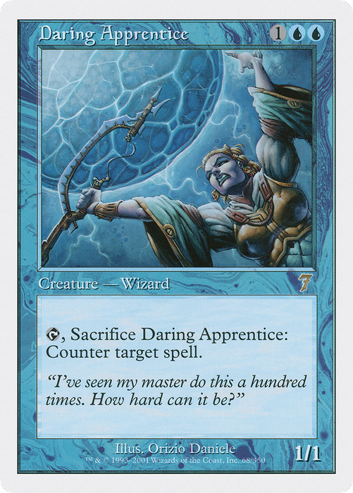 Daring Apprentice (7ED-068) - rare