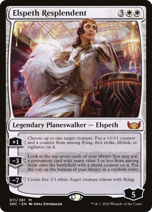 Elspeth Resplendent (SNC-011) - mythic
