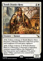Tenth District Hero (MKM-034) - rare - Foil