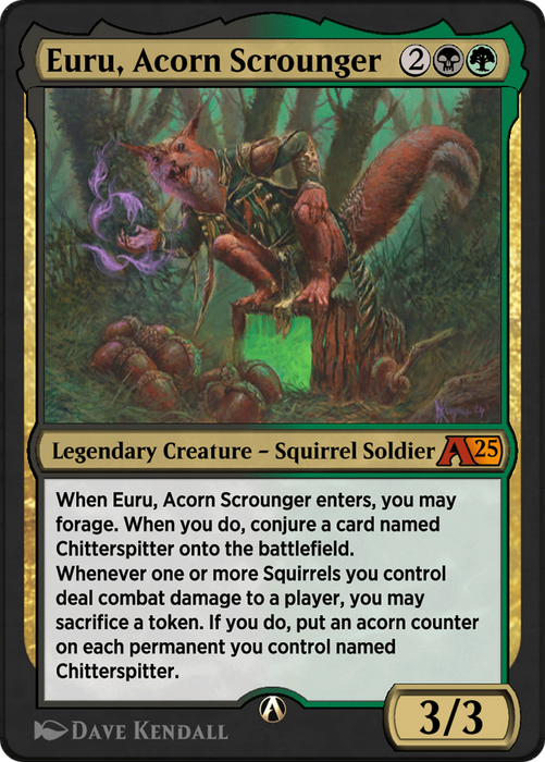 Euru, Acorn Scrounger (YBLB-024) - mythic