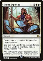 Sram's Expertise (AER-024) - rare - Foil