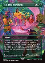 Kindred Summons (Double Rainbow Foil) (SLD-1901) - rare - Foil