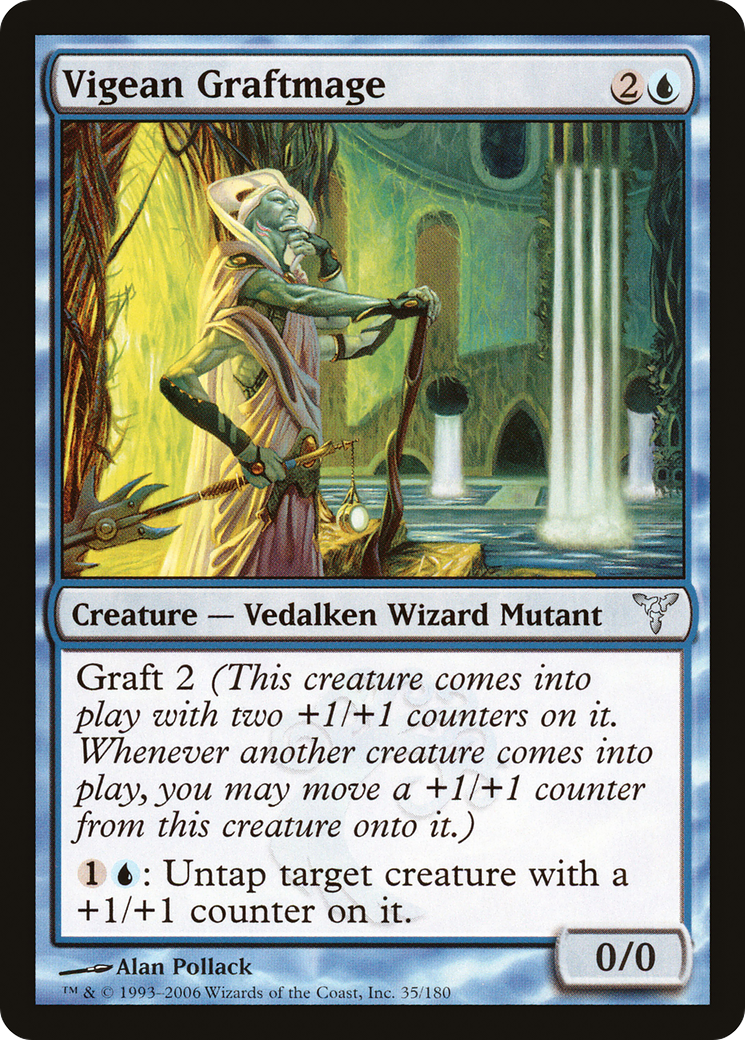Vigean Graftmage (DIS-035) - uncommon - Foil