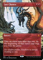 Last Chance (DMR-435) - mythic (Borderless) - Foil