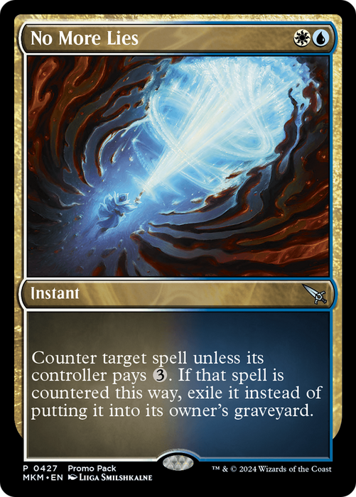 No More Lies (PPMKM-427) - uncommon - Foil