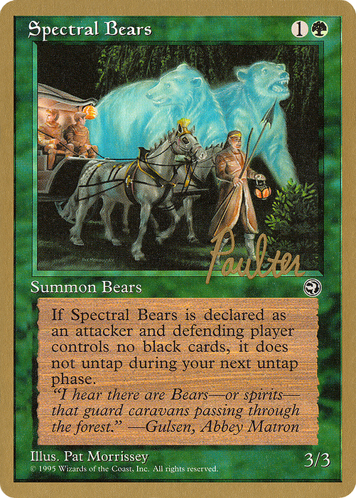 Spectral Bears (WCD-PP98) - uncommon