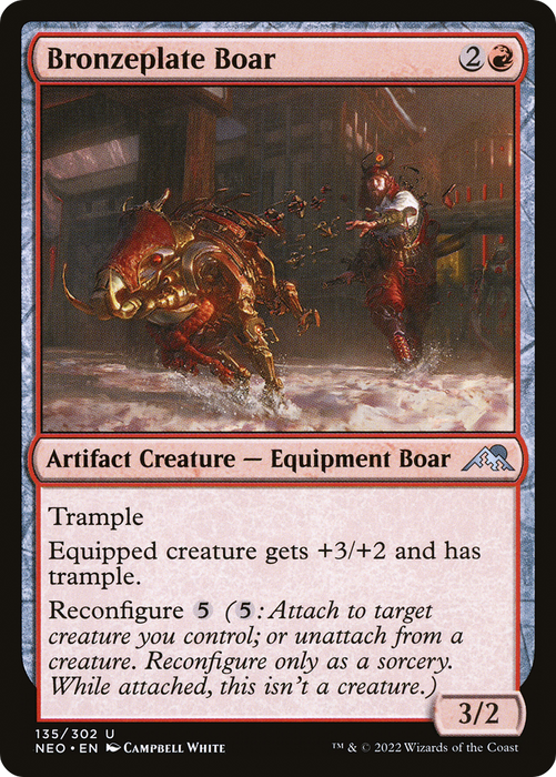 Bronzeplate Boar (NEO-135) - uncommon