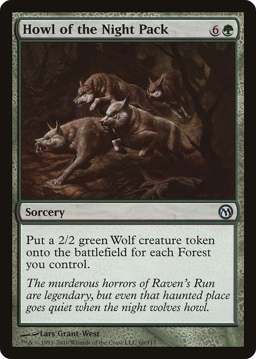 Howl of the Night Pack (DPA-069) - uncommon