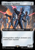 Cybermen Squadron (WHO-457) - rare: (Extended Art)