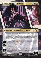 Kaya, Spirits' Justice (MKM-335) - mythic (Borderless) - Foil