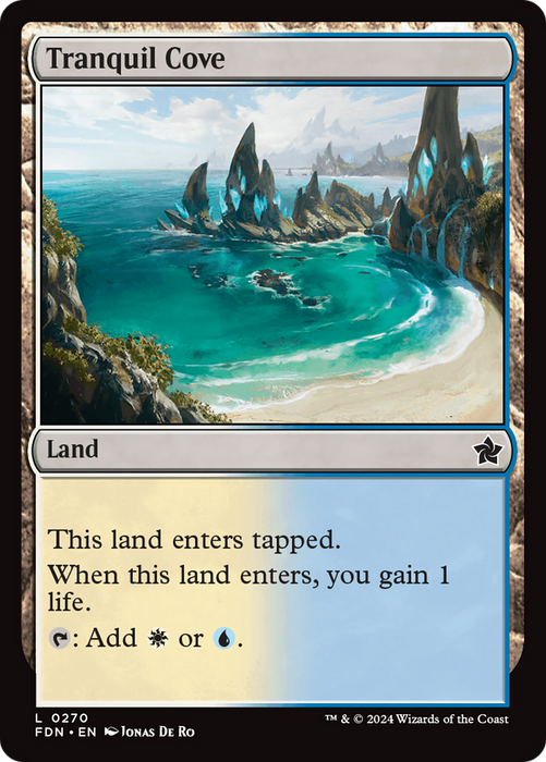 Tranquil Cove (FDN-270) - common - Foil