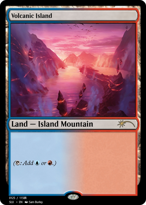 Volcanic Island (PRM-95479) - rare