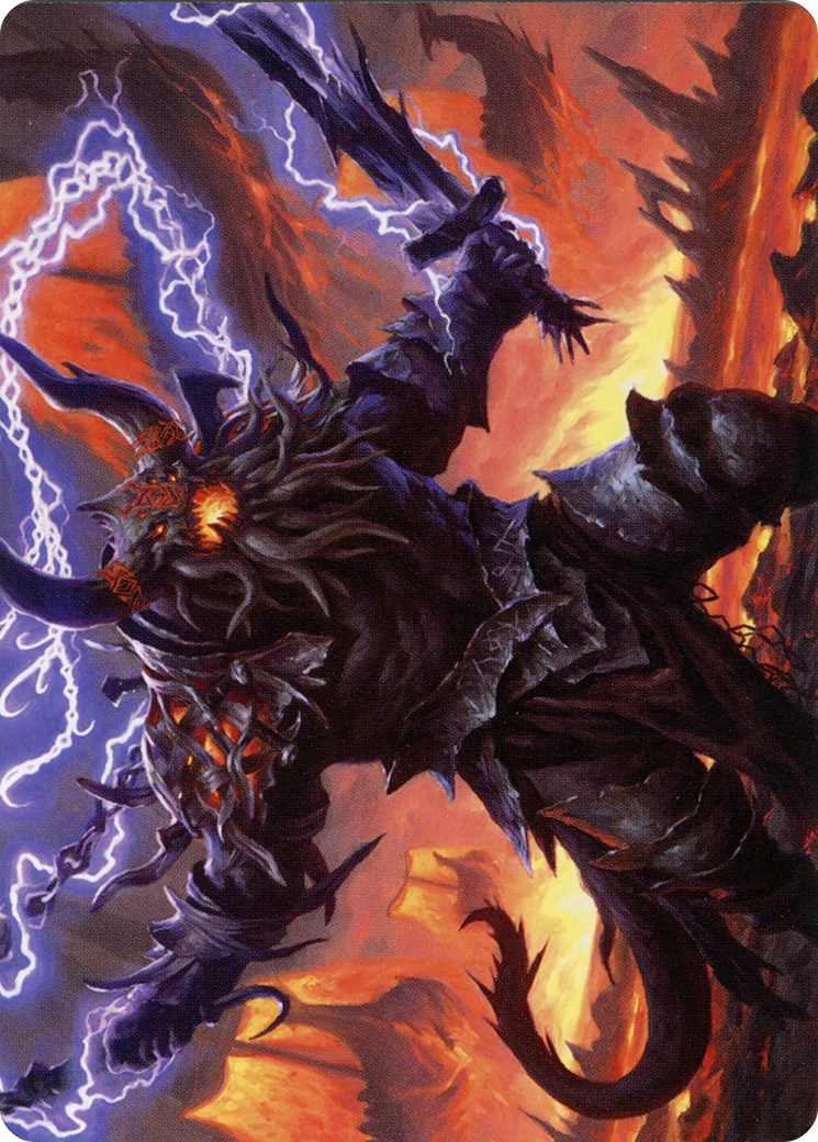 Kardur, Doomscourge // Kardur, Doomscourge (AKHM-057) - common (Borderless) - Foil