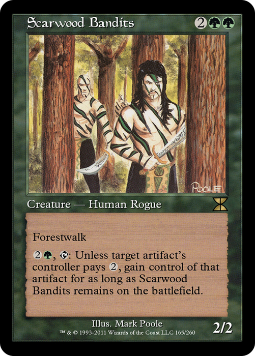 Scarwood Bandits (ME4-165) - rare - Foil