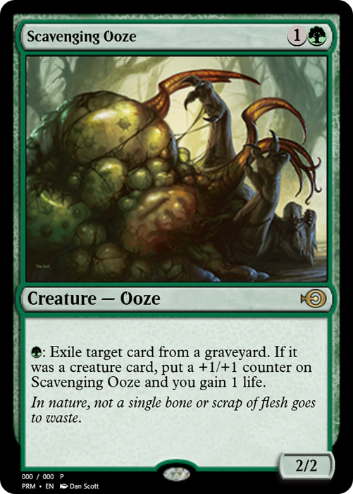 Scavenging Ooze (PRM-62451) - rare - Foil