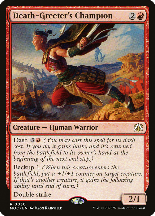 Death-Greeter's Champion (MOC-030) - rare