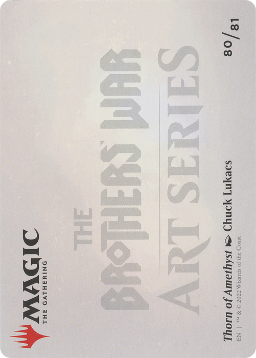 Thorn of Amethyst // Thorn of Amethyst (ABRO-080) - common (Borderless)