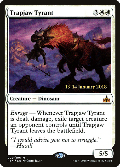 Trapjaw Tyrant (PRE-29S) - mythic - Foil