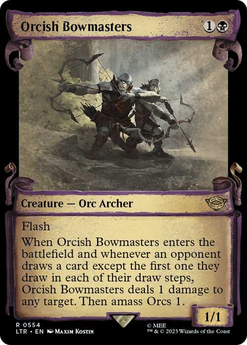 Orcish Bowmasters (LTR-554) - rare: (Showcase)