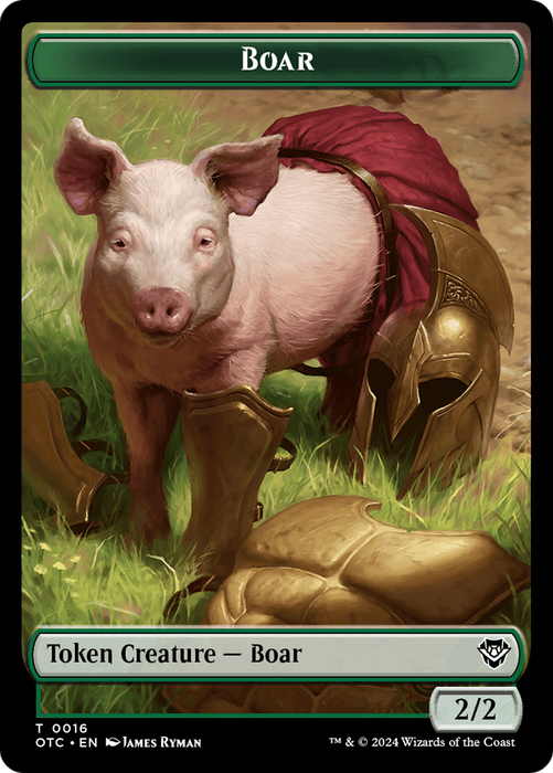 Boar (TOTC-016) - common - Foil