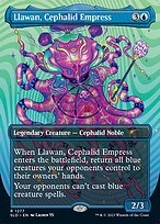 Llawan, Cephalid Empress (SLD-1277) - rare (Borderless) - Foil