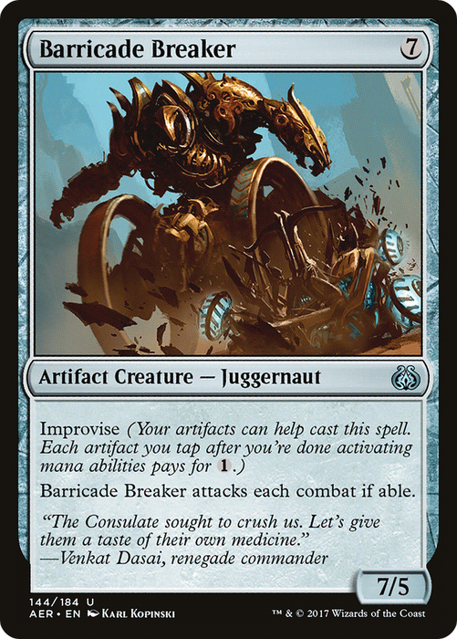 Barricade Breaker (AER-144) - uncommon - Foil