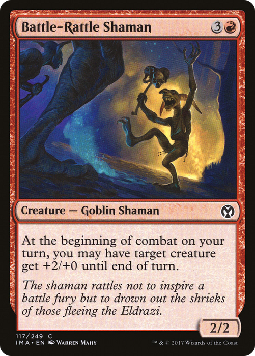 Battle-Rattle Shaman (IMA-117) - common