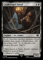 Cirith Ungol Patrol (LTR-080) - common - Foil