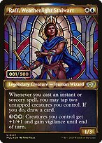 Raff, Weatherlight Stalwart (MUL-186Z) - uncommon: (Showcase) - Foil
