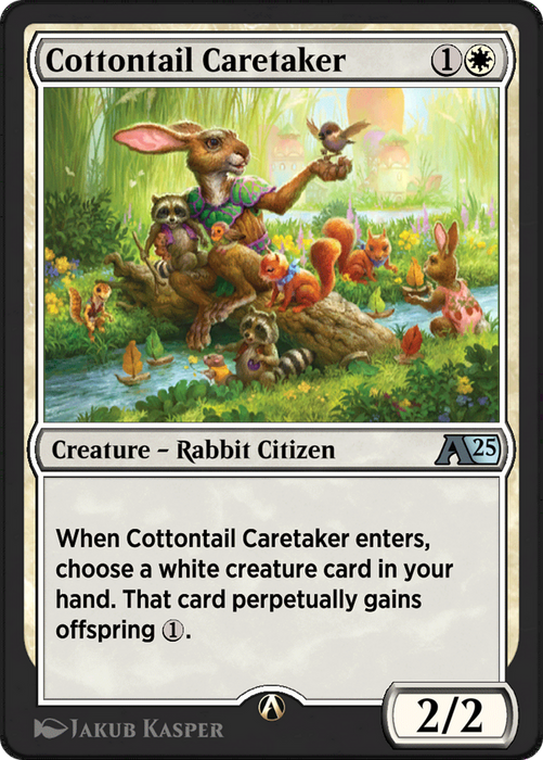 Cottontail Caretaker (YBLB-002) - uncommon