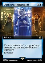 Quantum Misalignment (WHO-959) - rare: (Extended Art) - Foil
