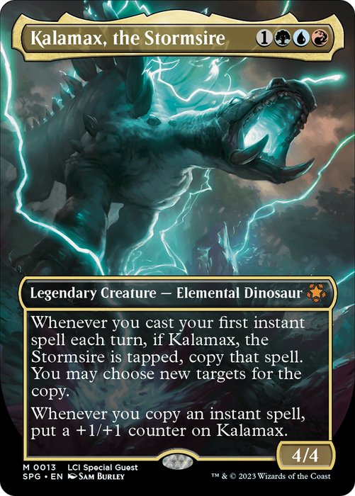 Kalamax, the Stormsire (SPG-013) - mythic (Borderless)