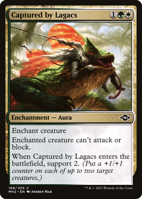 Captured by Lagacs (MH2-188) - common - Foil