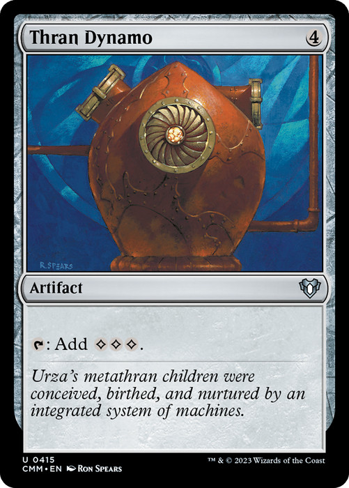 Thran Dynamo (CMM-415) - uncommon - Foil