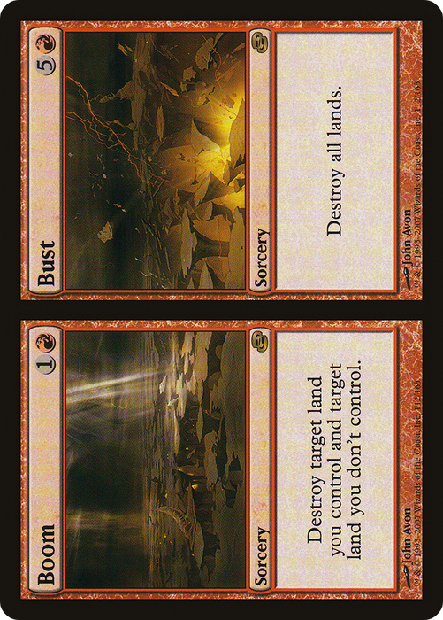 Boom // Bust (PLC-112) - rare