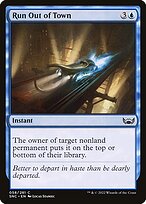 Run Out of Town (SNC-058) - common
