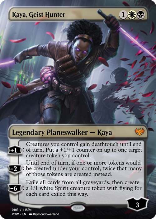 Kaya, Geist Hunter (PRM-95445) - mythic - Foil