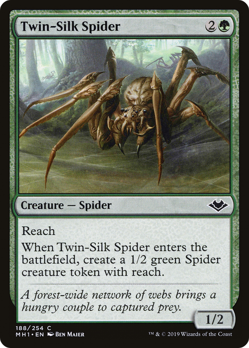 Twin-Silk Spider (MH1-188) - common - Foil