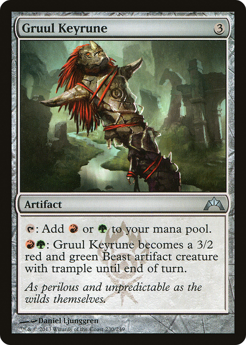 Gruul Keyrune (GTC-230) - uncommon